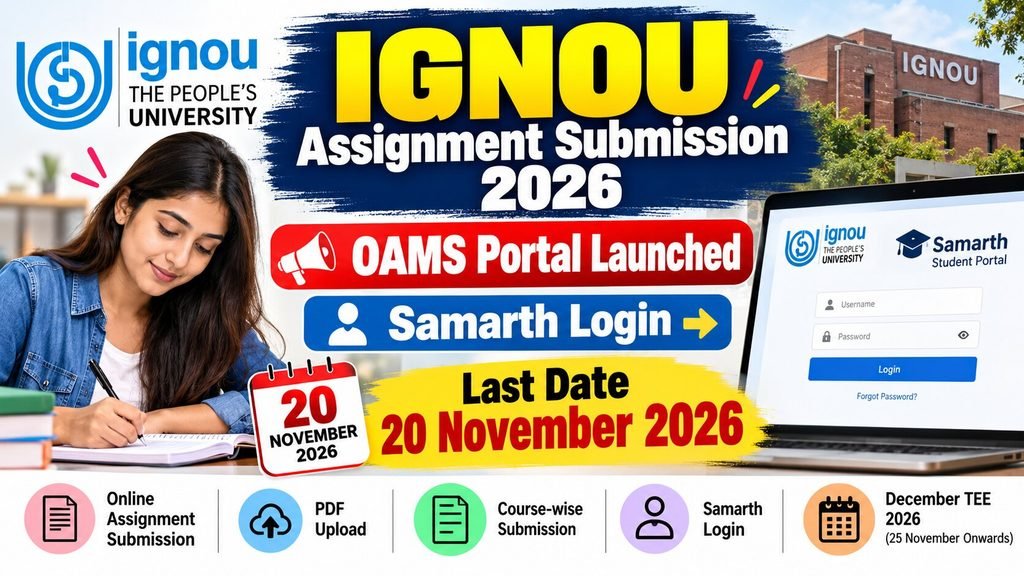 IGNOU Assignment Submission 2026