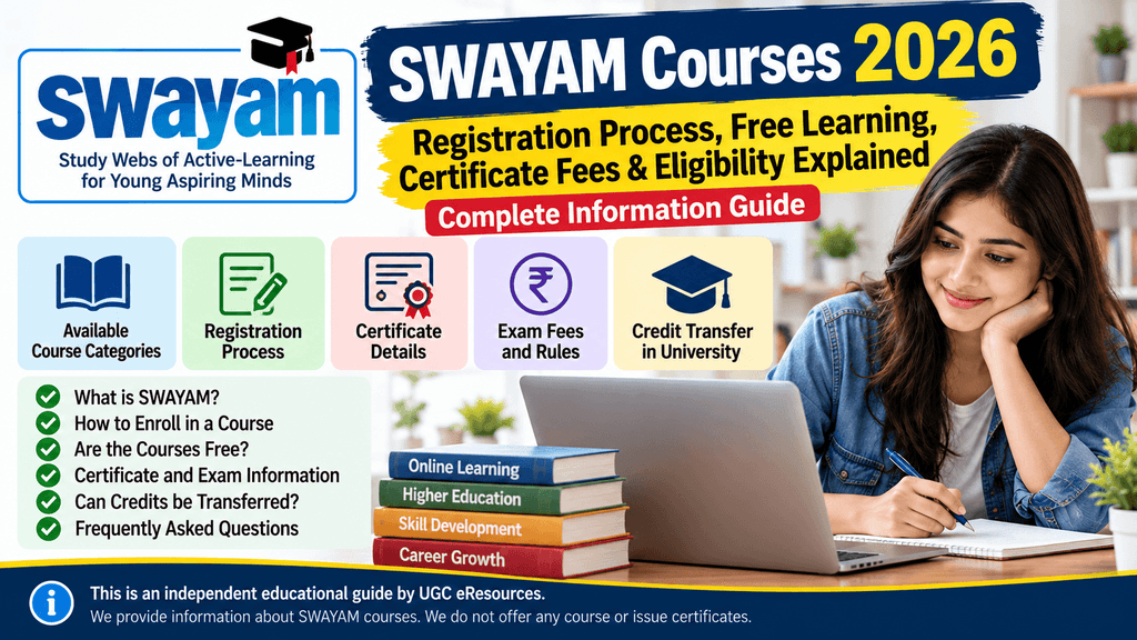 SWAYAM Courses 2026