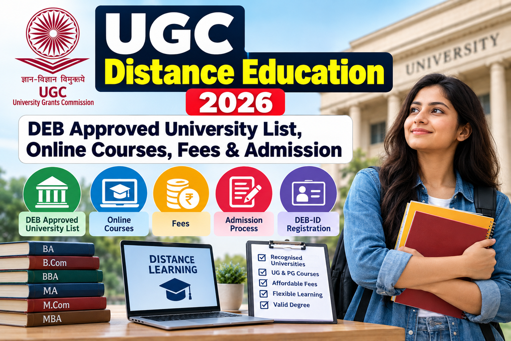 UGC Distance Education 2026